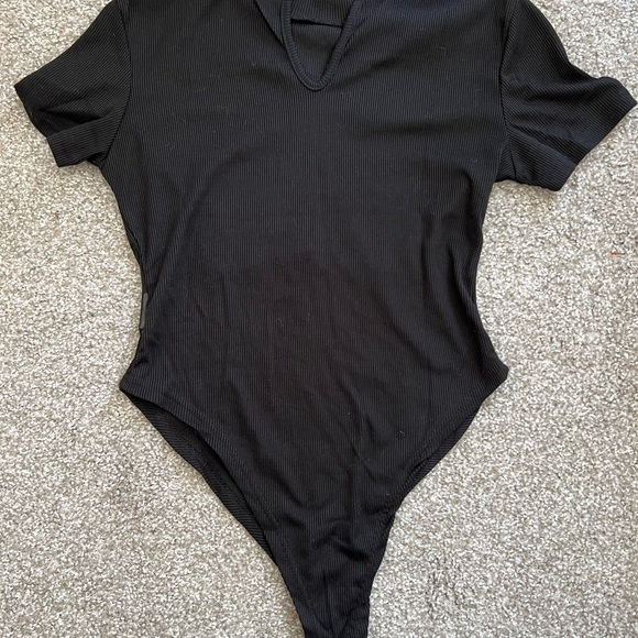 Black Mesh Bodysuit - Picture 3 of 5